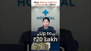 Don’t Pay Hospital Bill Before Watching This 😱💸#healthinsurance #hospitalbill