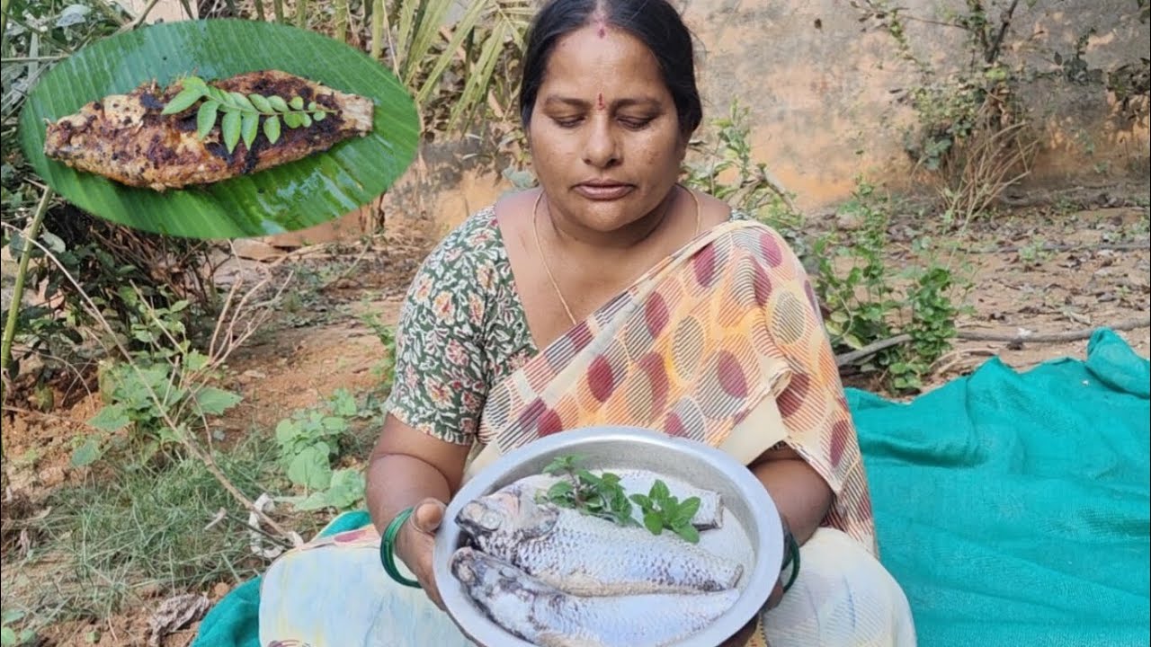 Fish fry | చేపల ఫ్రై | chepala ఫ్రై | village cooking and gardening 