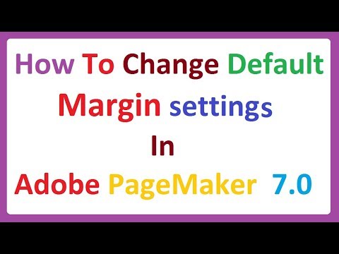 Margins tutorialIn Adobe Pagemaker