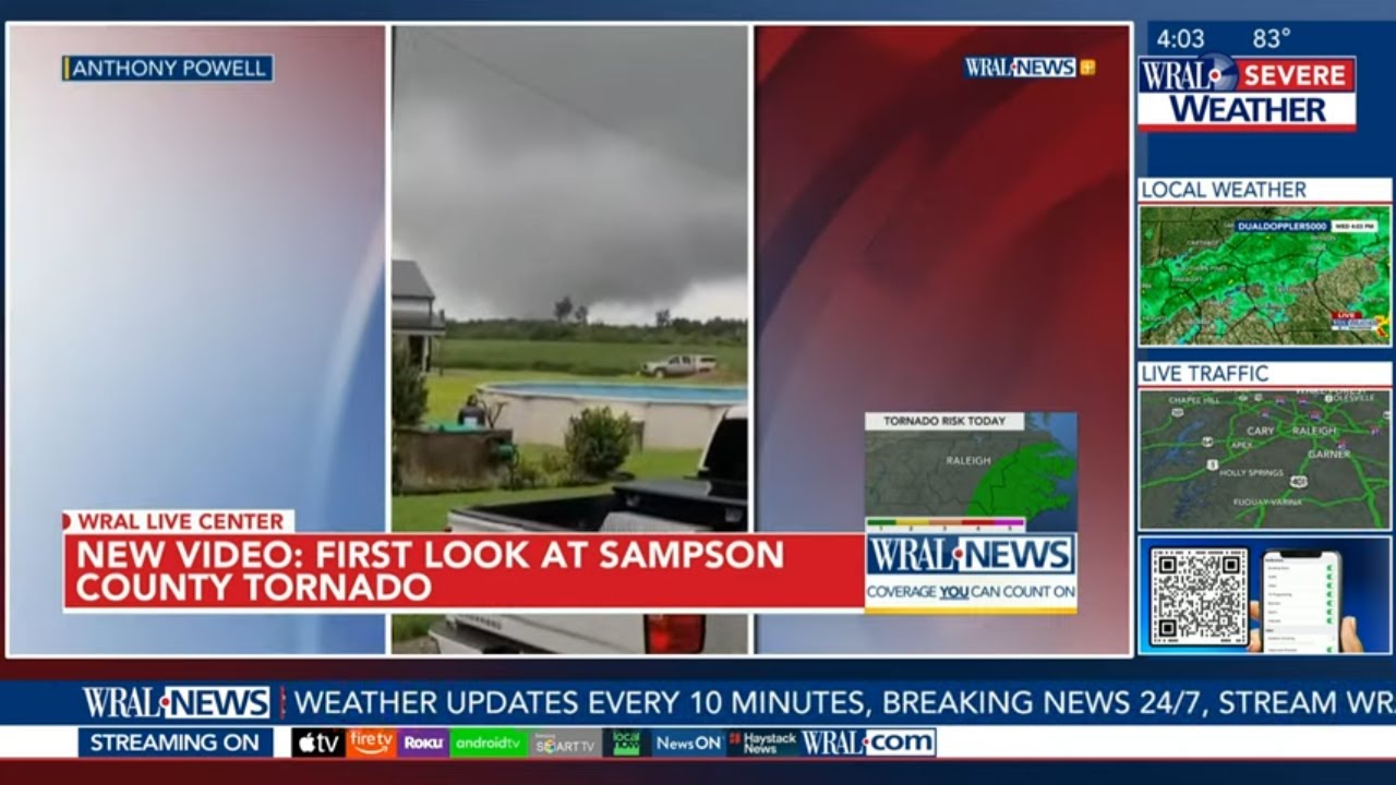 Tornado lands in Sampson Co., North Carolina: State wide preps for ...