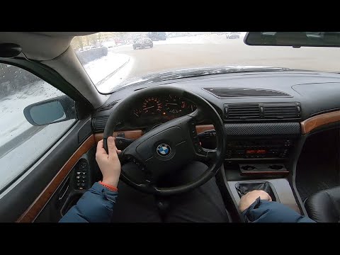 1998 BMW 7 series E38 POV TEST DRIVE | ТЕСТ ДРАЙВ ОТ ПЕРВОГО ЛИЦА