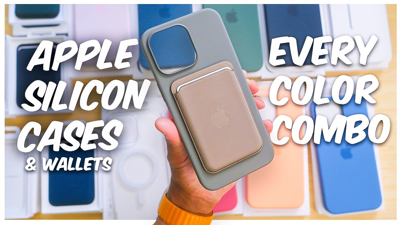 EVERY iPhone 15 Silicon Case & MagSafe Wallet 