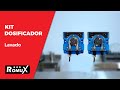Vídeo: Kit Dosificador de Abrillantador y Detergente para Lavavasos y Lavavajillas de 40 cm ®Romux