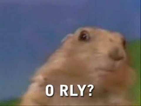 Drama Prairie Dog, O RLY?!