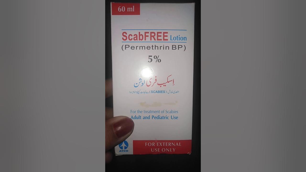 SCABFREE lotion YouTube