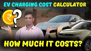 Ev Charging Cost Calculator How Much It Costs