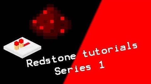 Redstone Tutorials || ep 2 || Lava bridge