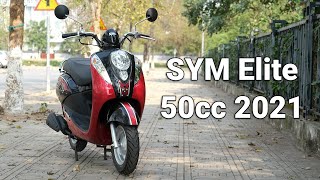 Xe ga Sym Elite 50cc bản đặc biệt  Hòa Diệp  Xe Điện Xe Máy 50cc Chính  Hãng Hải Phòng