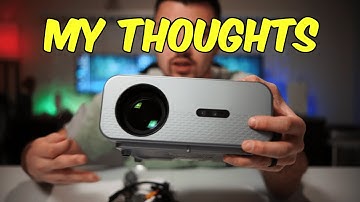 Review of the HAPPRUN 4K Projector! Auto Focus, WiFi, Bluetooth, impressive brightness, and more!