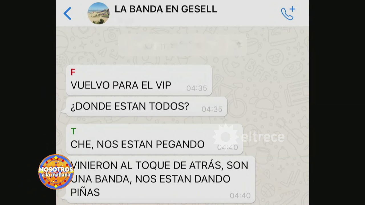 El Chat Del Grupo De Fernando Momentos Antes De Que Fuera Asesinado Youtube