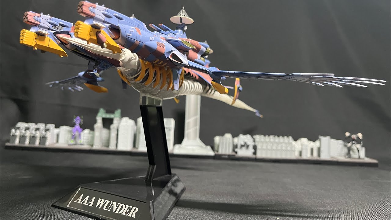 エヴァ ヴンダー フィギュア WAVE製 戦艦 AAA WUNDER