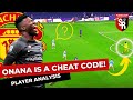 Andre Onana BEATS the PRESS like a CHAMP | Manchester United Transfer Target Player Analysis