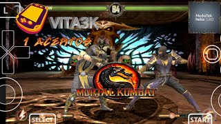 Galaxy A22 Game test #mediatekheliog80 | Emulador PSVITA + Mortal Kombat 9 #VITA3K screenshot 5