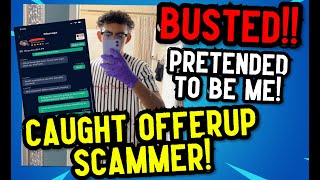 I BUSTED A Scammer Pretending to Be Me On OFFERUP! | 8-Bit Eric