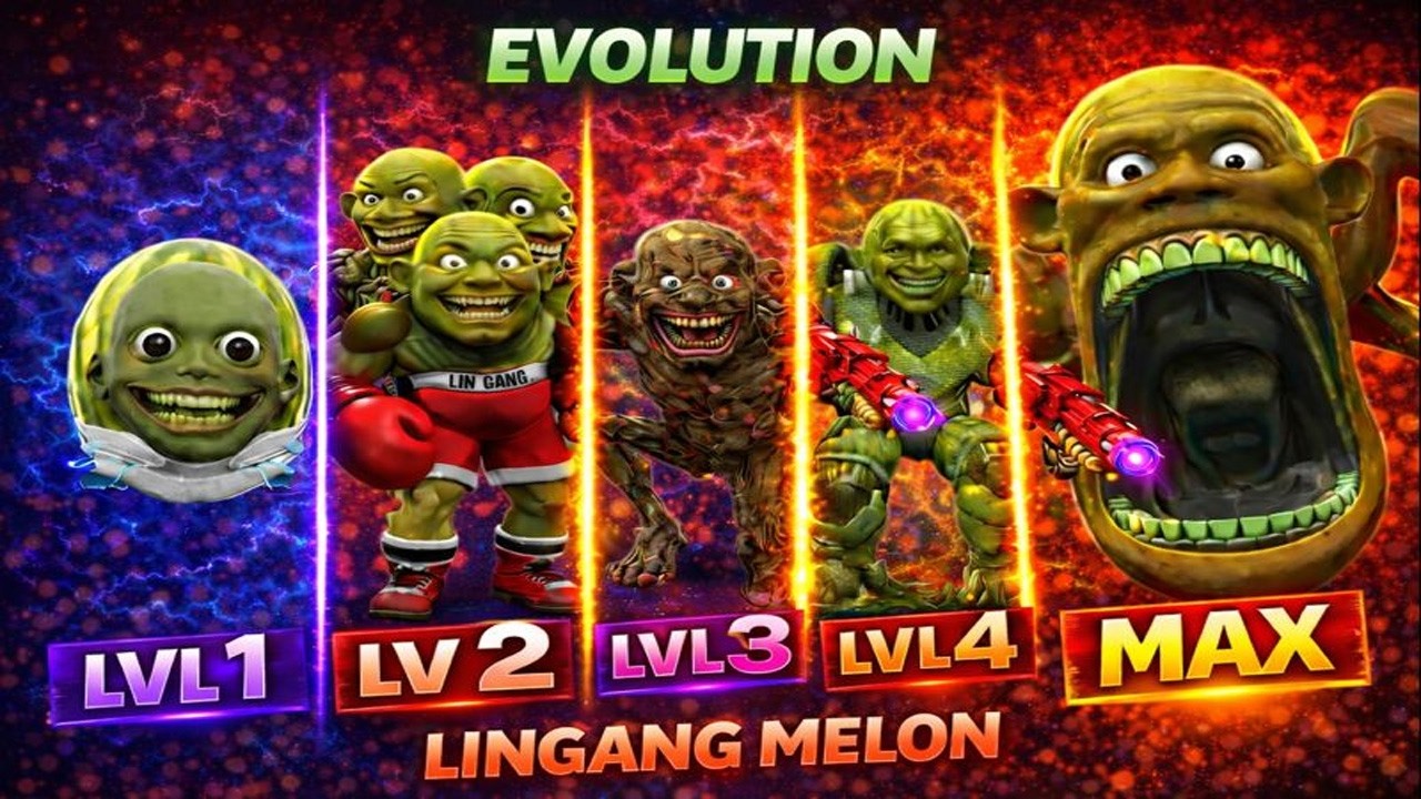 😈 LinGang MeLon Transformation | Craziest Evolution Ever