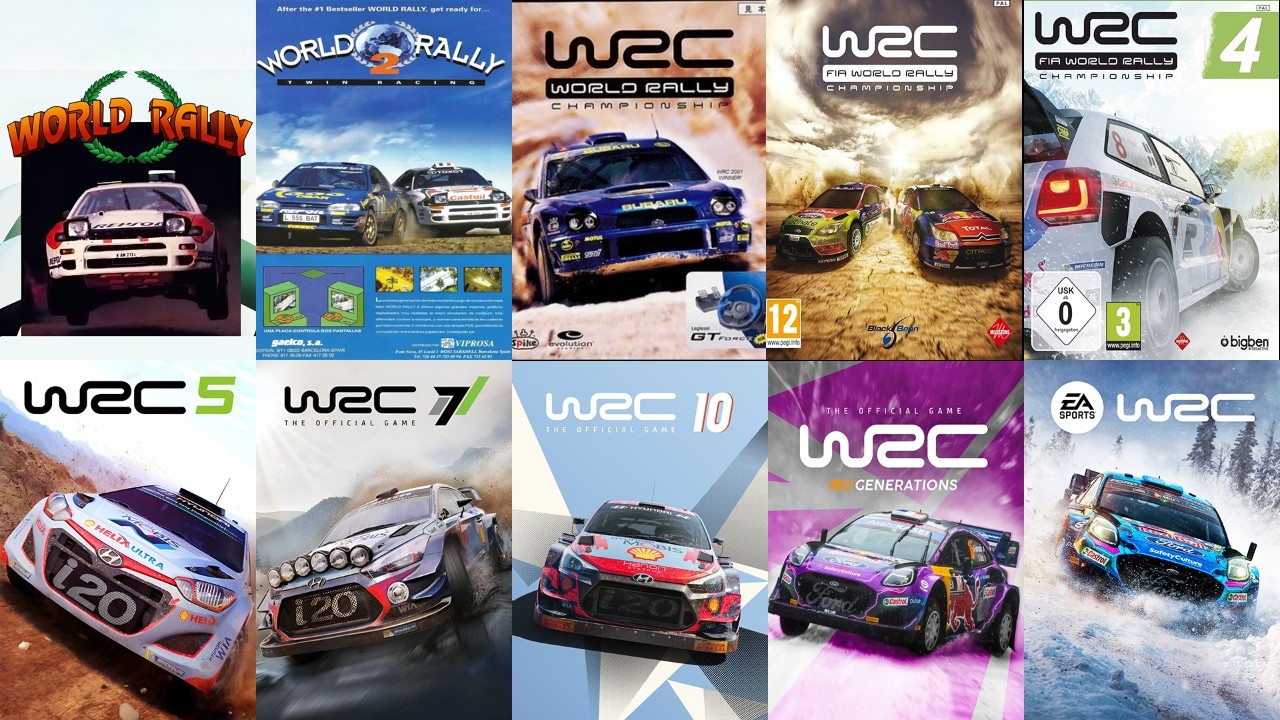 Evolution of WRC Games (1993-2025) - YouTube