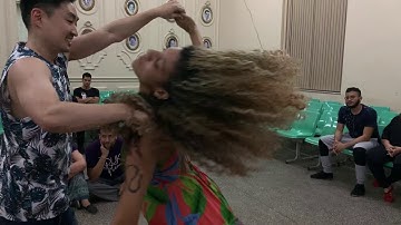 Brazilian Zouk Demo Marcelo Eidy e Evellyn Vasconcelos Manaus Brazil