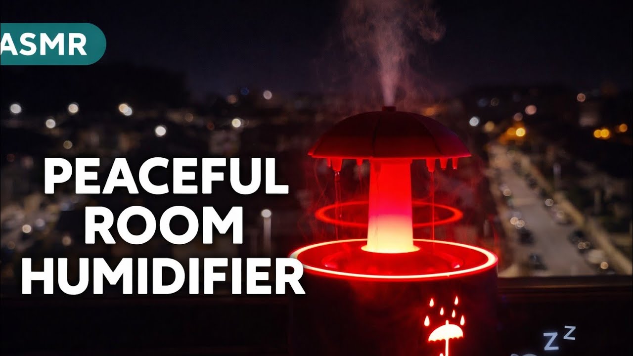 Humidifier Rain Sounds for Better Sleep! Live