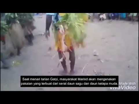 Tari Gatzi Suku Marind di Merauke