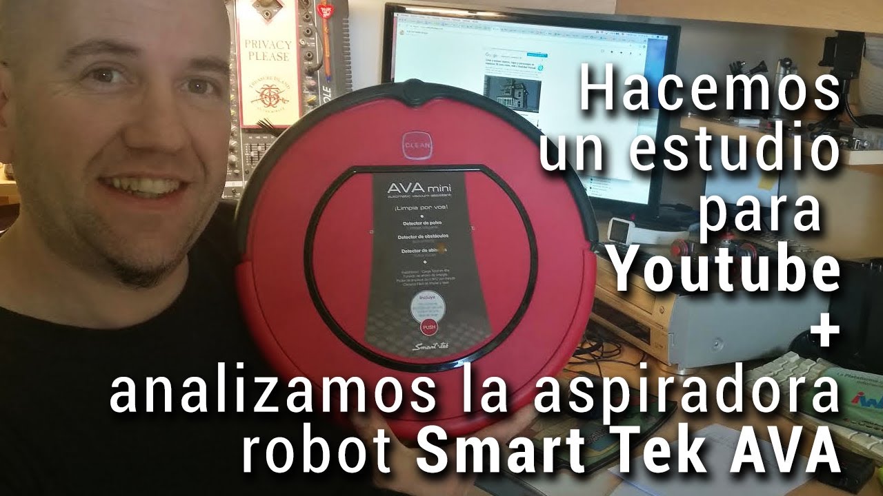 Aspiradora Robot AVA MINI + Mopper (Smart-Tek) – Tecnostores