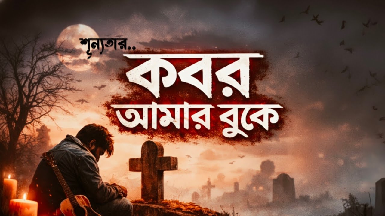 শূন্যতার কবর আমার বুকে | Shunnotar Kobor Amar Buke | Bengali Sad Song
