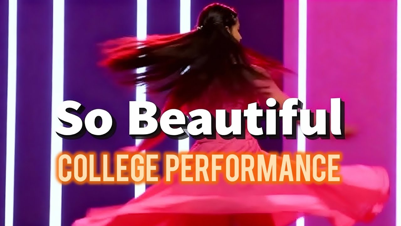 college dance performance | such a beautiful dance 🤯 