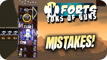Forts 3v3 Multiplayer Gameplay Wedge Warfare, Mistakes Were Made!