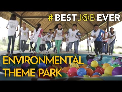 Her "Classroom" is an Environmental Theme Park | Best Job Ever Instructional Video Her "Classroom" is an Environmental Theme Park | Best Job Ever Instructional Video