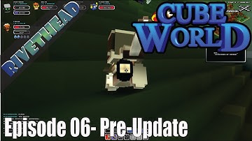 Cube World Pre-Update with Friends Ep. 6" Deep in the catacombs"