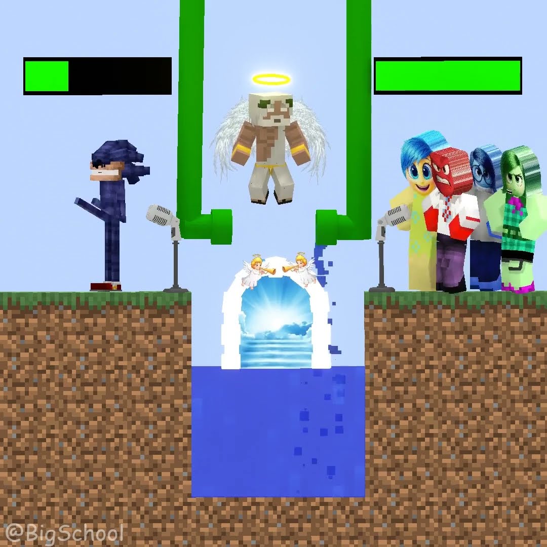Which team deserves to go to heaven?! Team Shin Blue or Team Inside Out 2? ?