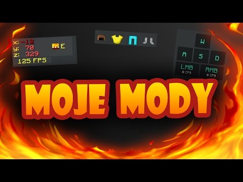 MOJE MODY! // NEJLEPŠÍ MODY DO MINECRAFTU! | Tutorial + Stažení