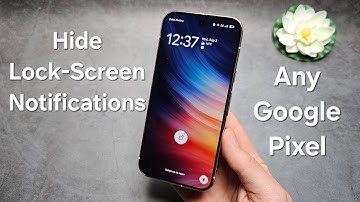 How to Hide Notifications on Lock Screen - ANY Google PIXEL Phone