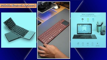 Foldable Bluetooth Keyboard 