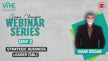 SBL Game Changer Webinar Series Day 2 December 23