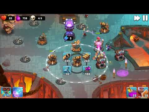 Castle Creeps TD - Chapter 16 Level 63 Tainted Stone 3 Stars (Without Sentinel)