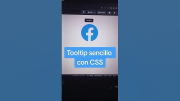 Tooltip con CSS #css #tooltip
