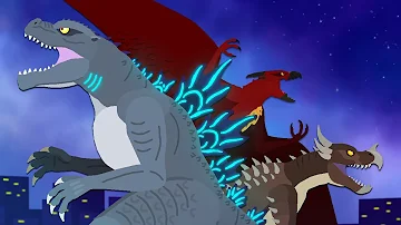Godzilla: Lord of The Galaxy | EPISODE 1 (PILOT) | DinoMania - animated movie