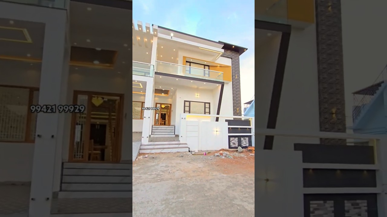 Home tour of luxury villa house for Sale in VIP Garden Nagercoil 🤩