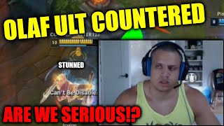 Tyler1 STUNNED for 6 SEC with SINGLE ABILITY (ON OLAF ULT)