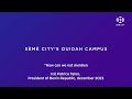  la dcouverte du futur campus de smcity  ouidah la premire cocit au bnin