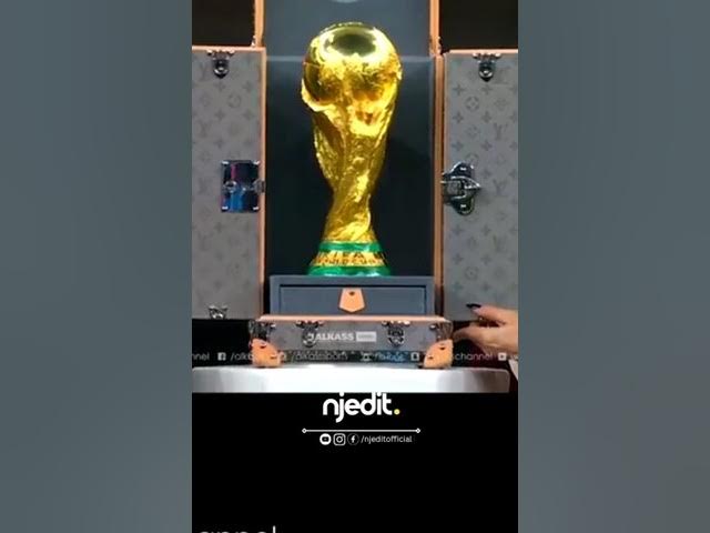 Louis Vuitton dresses the 2014 FIFA World Cup Trophy 