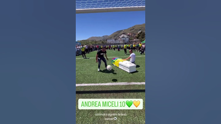 L’ultimo gol di Andrea Miceli con il suo Real Pioppo.…