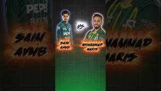 Saim Ayub VS Mohammad Haris.