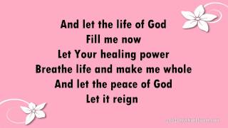 Let the Peace of God Reign chords