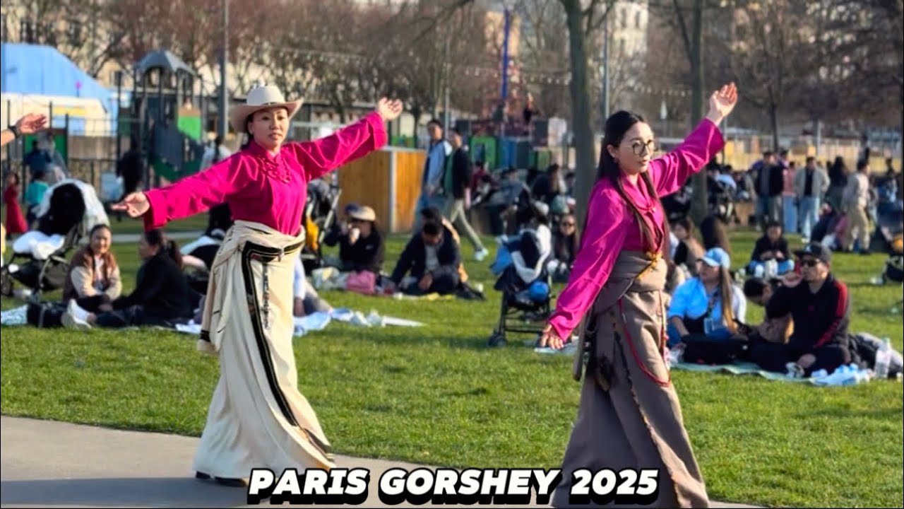 བོད་ཀྱི་སྒོར་གཞས་པེ་རི་སི། Paris Gorshey ཧྥ་རན་སི་འཛོམས་པ་ཡག་མོ་རེས་གཟའ་ཉི་མའི་སྒོར་གཞས། part 2