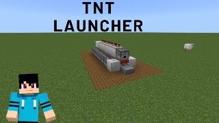 Minecraft : How to make a Mega Tnt Launcher