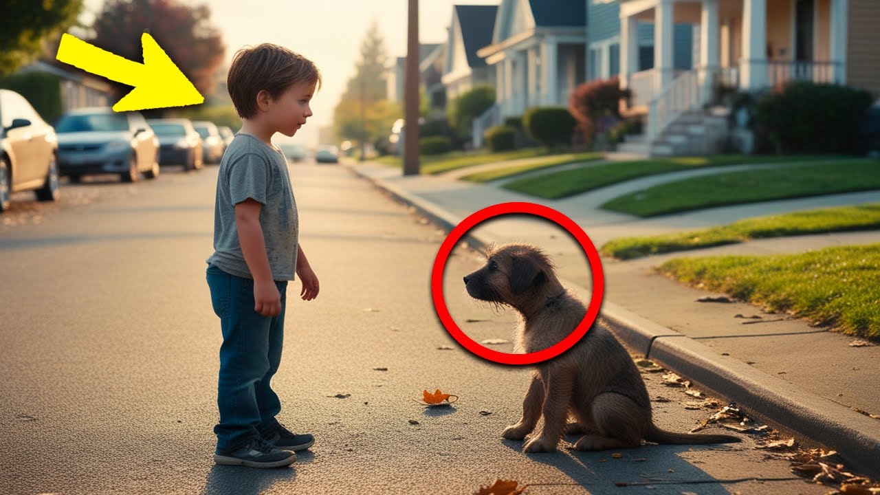 Un Bambino Salva Un Cucciolo Abbandonato Dalla Strada. Ciò Che è ...