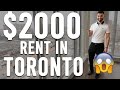 Here's What $2000 of RENT looks like in TORONTO