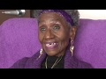 No gym, no problem! Senior walks in her living room every day