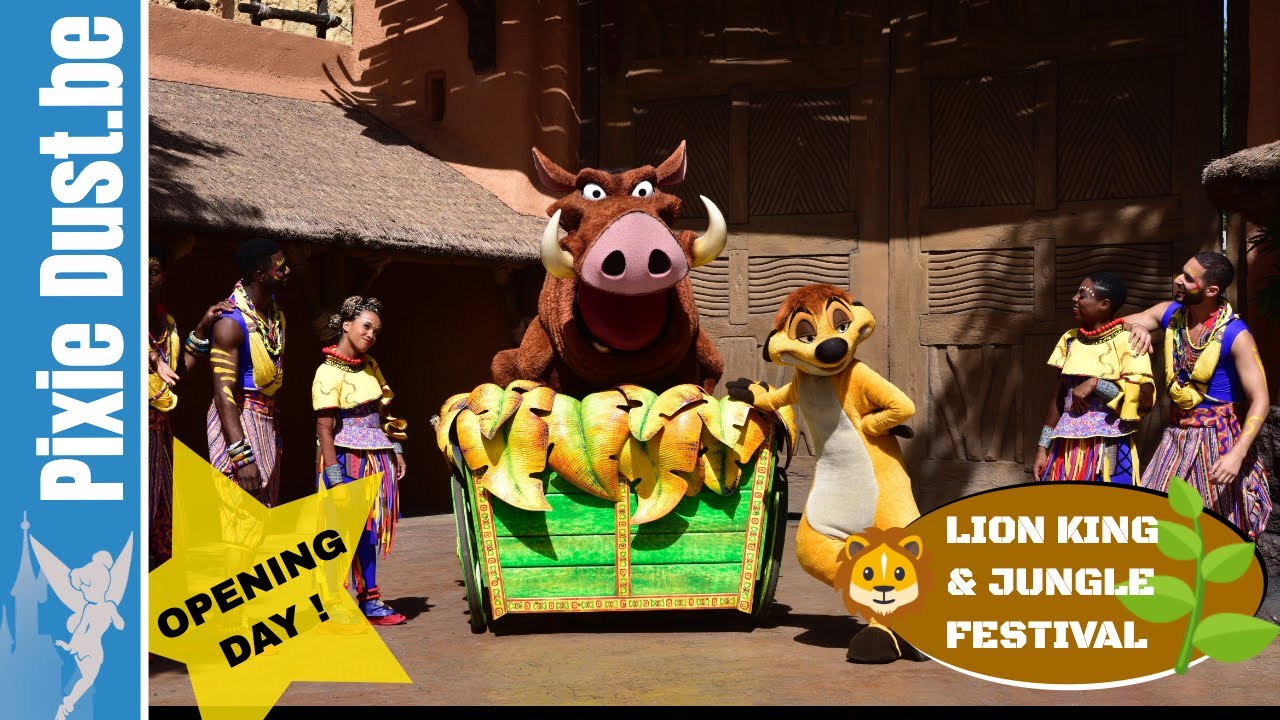 🌿 (FULL SHOW) - Timon's Matadance Lion King & Jungle Festival Disneyland Paris 2019